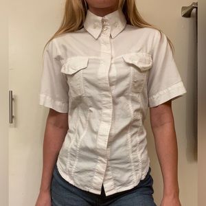 VIVIENNE WESTWOOD medium women’s button up with detailed neck